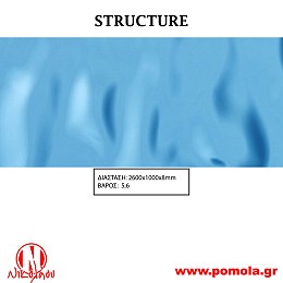 027 Διακοσμητική επιφάνεια πανελ STRUCTURE