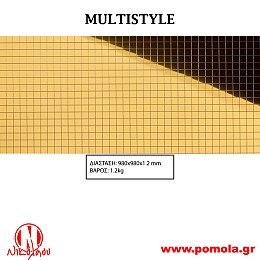 004 Διακοσμητική επιφάνεια μωσαϊκού καθρέφτη πάνελ MULTISTYLE