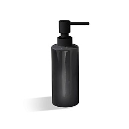 DW 480 Soap dispenser Porcelain Black / Black matt