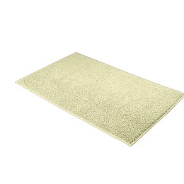 TWIST  BM60100  Bathroom carpet - Sand beige - 60 x 100 cm