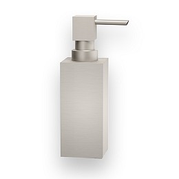 CO SSP   Soap dispenser free standing - Nickel satin