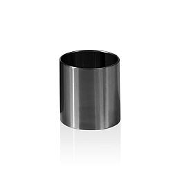 DW 105 Paper bin stainless steel matt