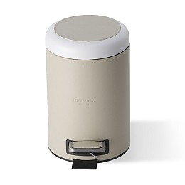BROWNIE TE    Pedal bin Artificial leather Sand