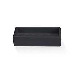 DW 615       Soap dish - Porcelain black