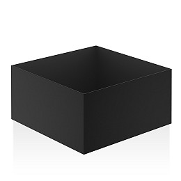 DW 367      Multi-purpose box - black matt
