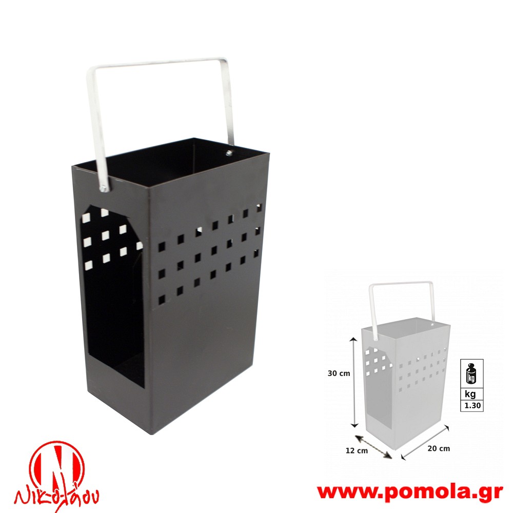 117 Ξυλιέρα δοχείο αποθήκευσης ξύλων τζακιού