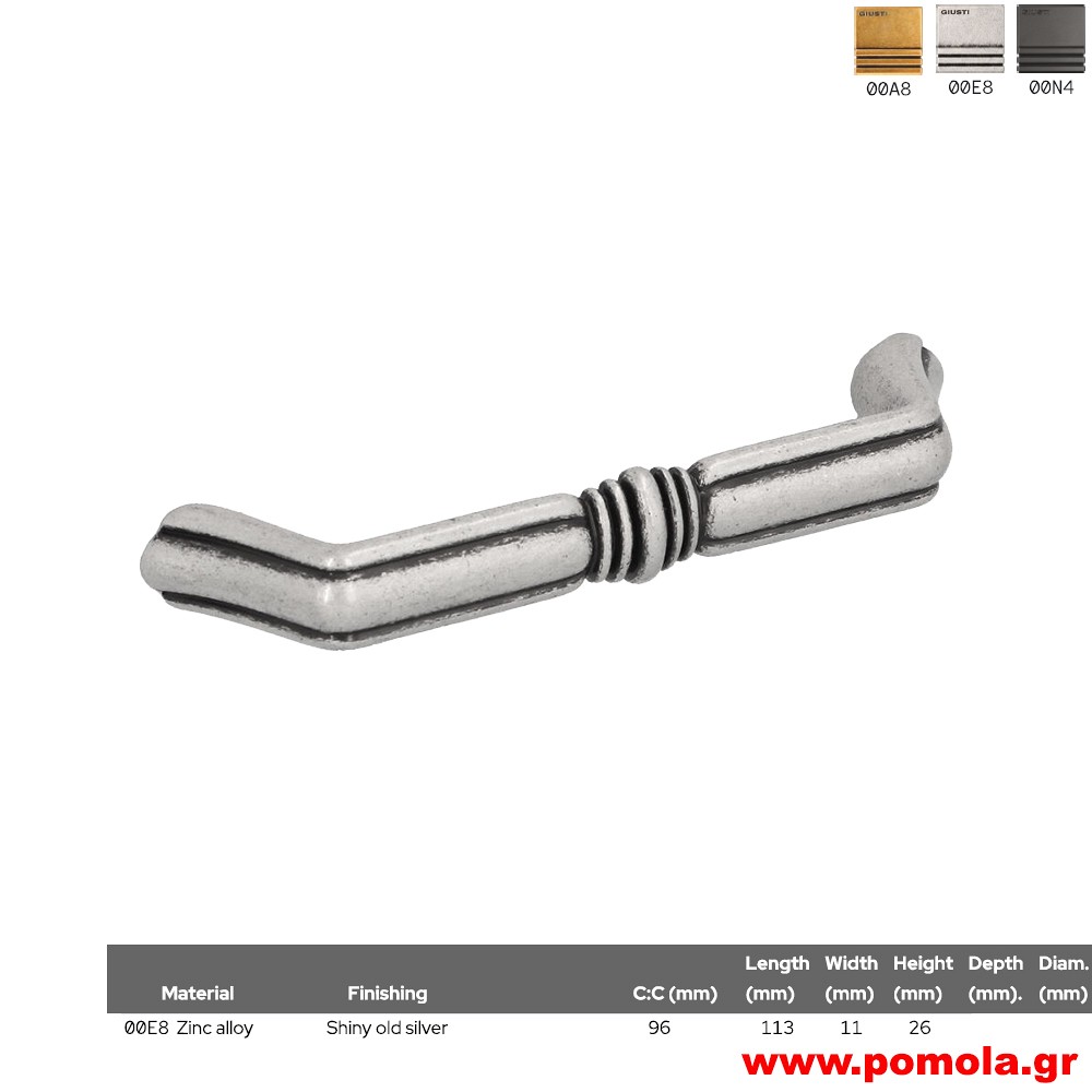 645 Λαβίτσα κουζίνας, ντουλάπας, επίπλου, ΙΤΑΛΙΑΣ