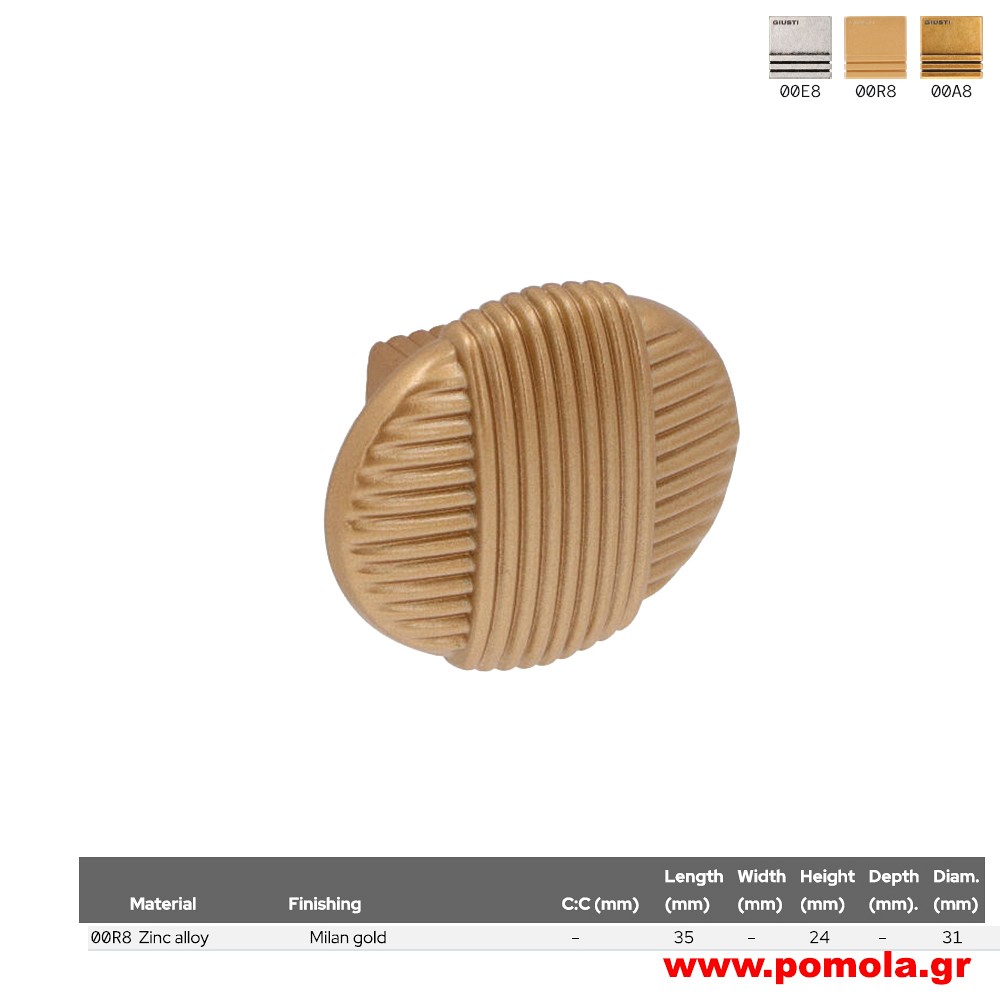 694 Πομολάκι κουζίνας, ντουλάπας, επίπλου, ΙΤΑΛΙΑΣ