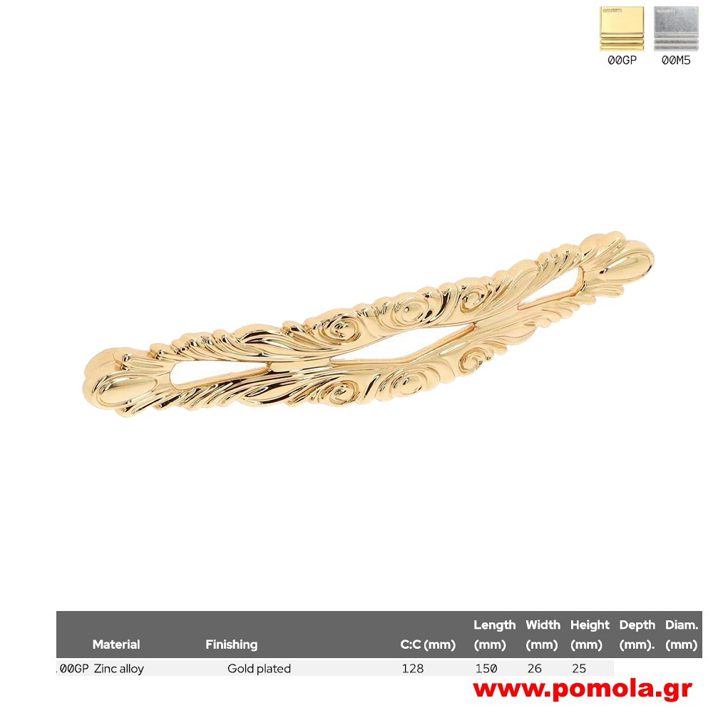 705 Λαβίτσα κουζίνας, ντουλάπας, επίπλου, ΙΤΑΛΙΑΣ