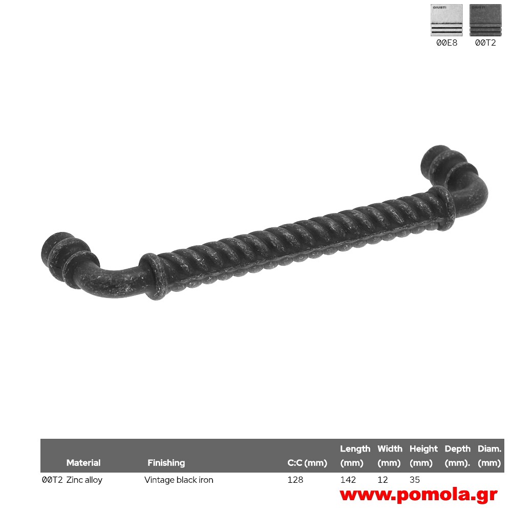 730 Λαβίτσα κουζίνας, ντουλάπας, επίπλου, ΙΤΑΛΙΑΣ