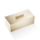 DW 3610  Multi-purpose box with lid - Gold matt 24 Carat