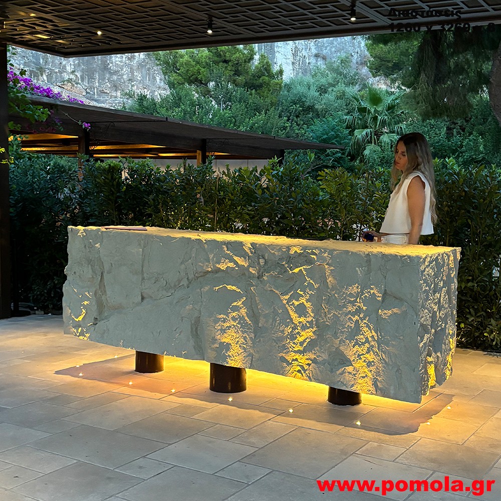 176 Ταπετσαρία Επένδυση τοίχου Βράχος Πέτρα