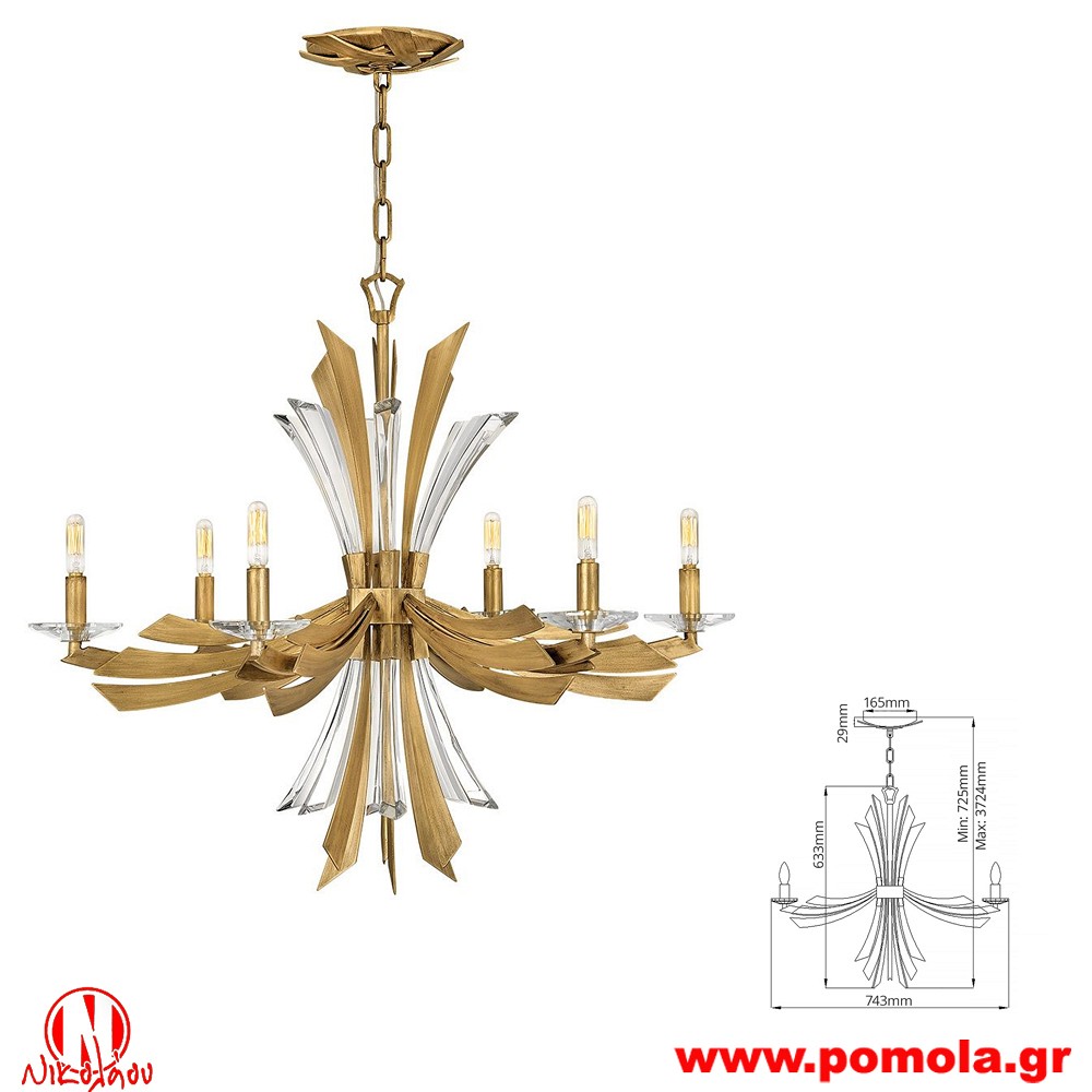 2698 Φωτιστικά εσωτερικού χώρου ΚΛΑΣΣΙΚΑ ΚΑΙ VINTAGE Α+