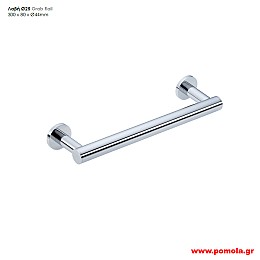 010B 010 Λαβη κρατηματος χρωμιο lkks