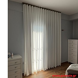1235 Κουρτίνα με ραφή wave