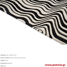 005 Χειροποίητο Χαλί Ινδίας 160χ230 κ 200χ300