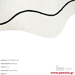 038 Χειροποίητο Χαλί Ινδίας