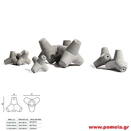 163 Πομολάκι απο ΤΣΙΜΕΝΤΟ Μπετόν