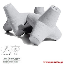 012 Πομολο Εξωπορτας απο Τσιμεντο