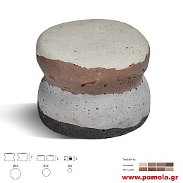 027 Πομολο Πορτας Εξωπορτας απο Τσιμεντο