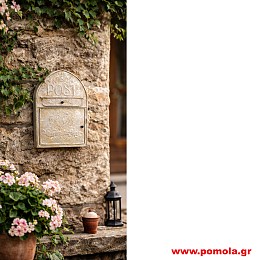 008 Γραμματοκιβώτιο vintage Χειροποίητο κλασσικό