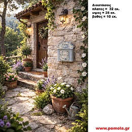 053 Γραμματοκιβώτιο vintage Χειροποίητο κλασσικό