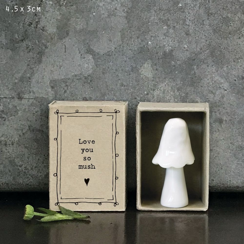 Σπιρτόκουτο - Μανιτάρι love you 4,5x3,4