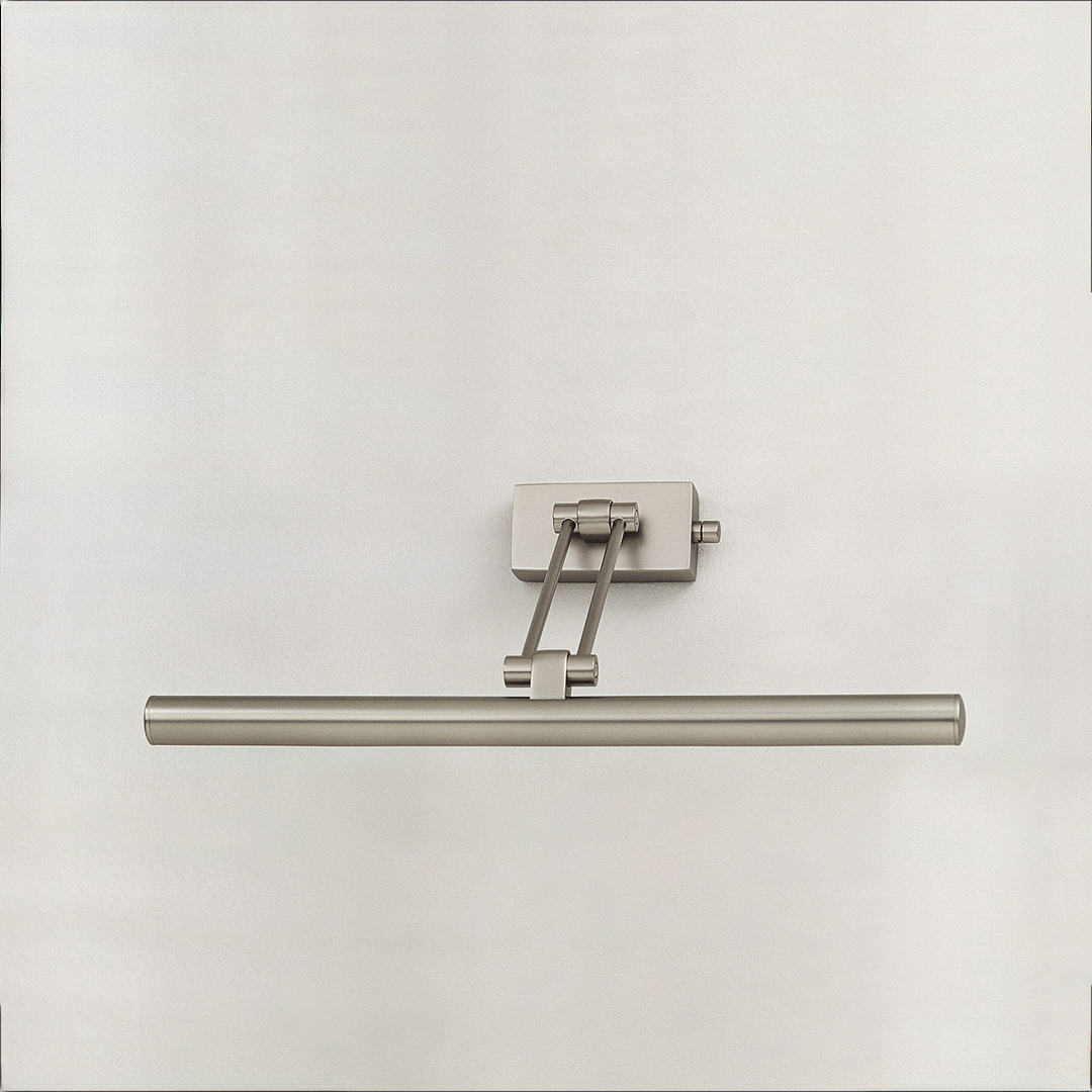 DIM 40 Wall light - nickel satin