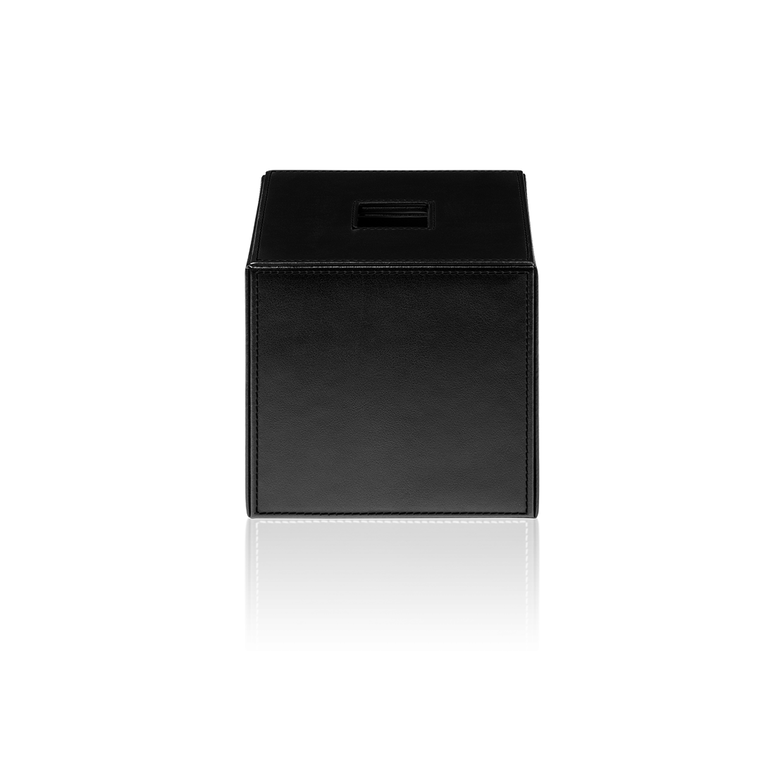 BROWNIE KB 41    Tissue box square Artificial leather black