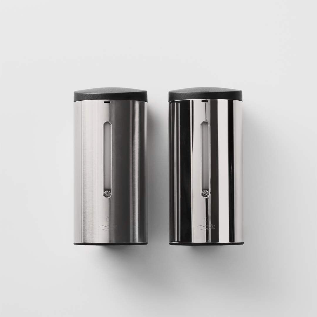 DW 290   Sensor wall soap dispenser / Disinfectant dispenser - Stainless steel matt