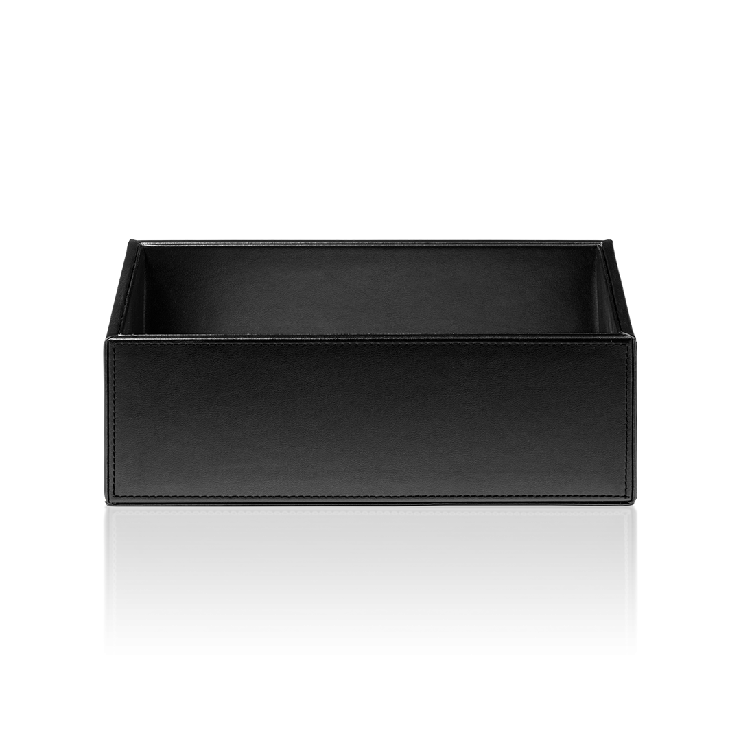 BROWNIE BOD2  Utensil box big - Artificial leather black