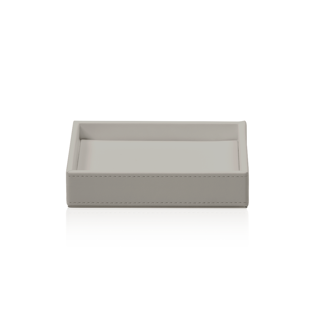 BROWNIE TAB S  Tray small Artificial leather Taupe