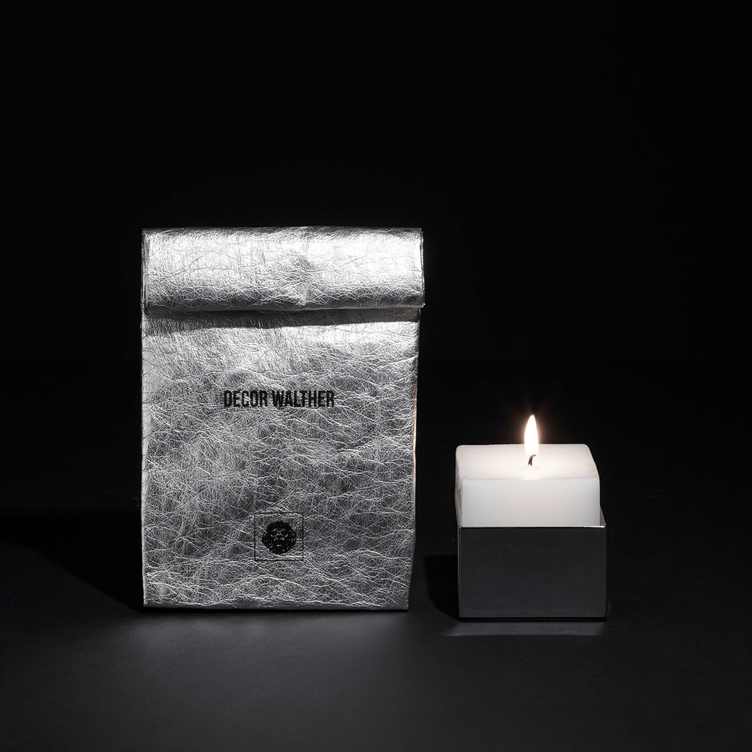 SENSES DK  Scented candle with candle holder in a gift bag - Ocean Breeze