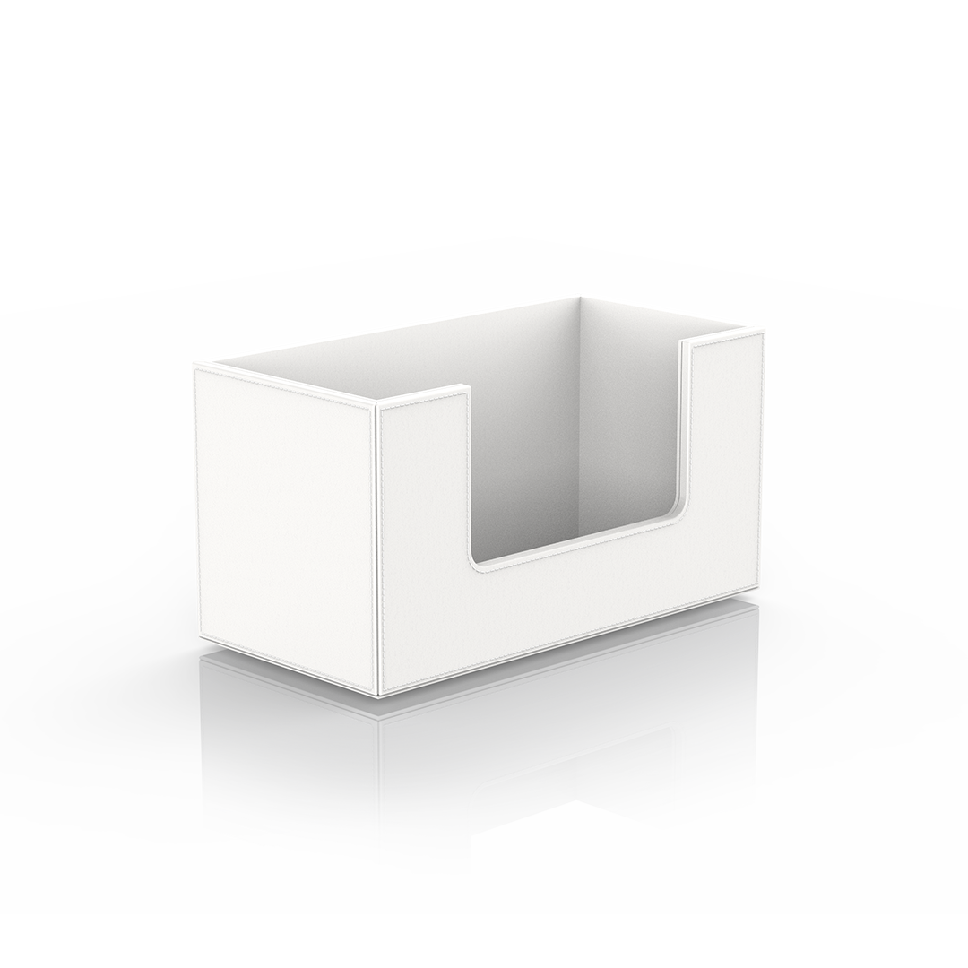 BROWNIE PTB  Paper towel box Artificial leather White