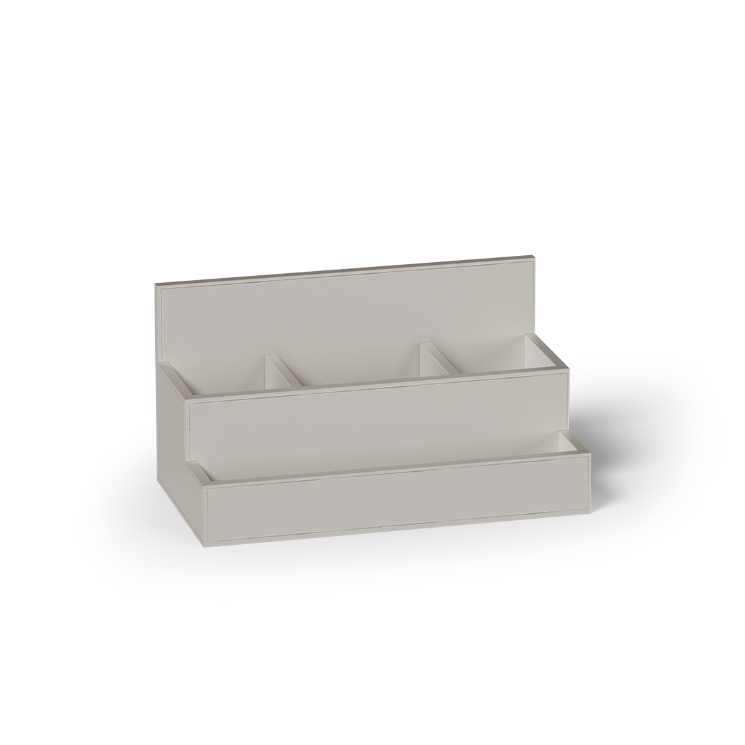 BROWNIE STORAGE Artificial leather Taupe