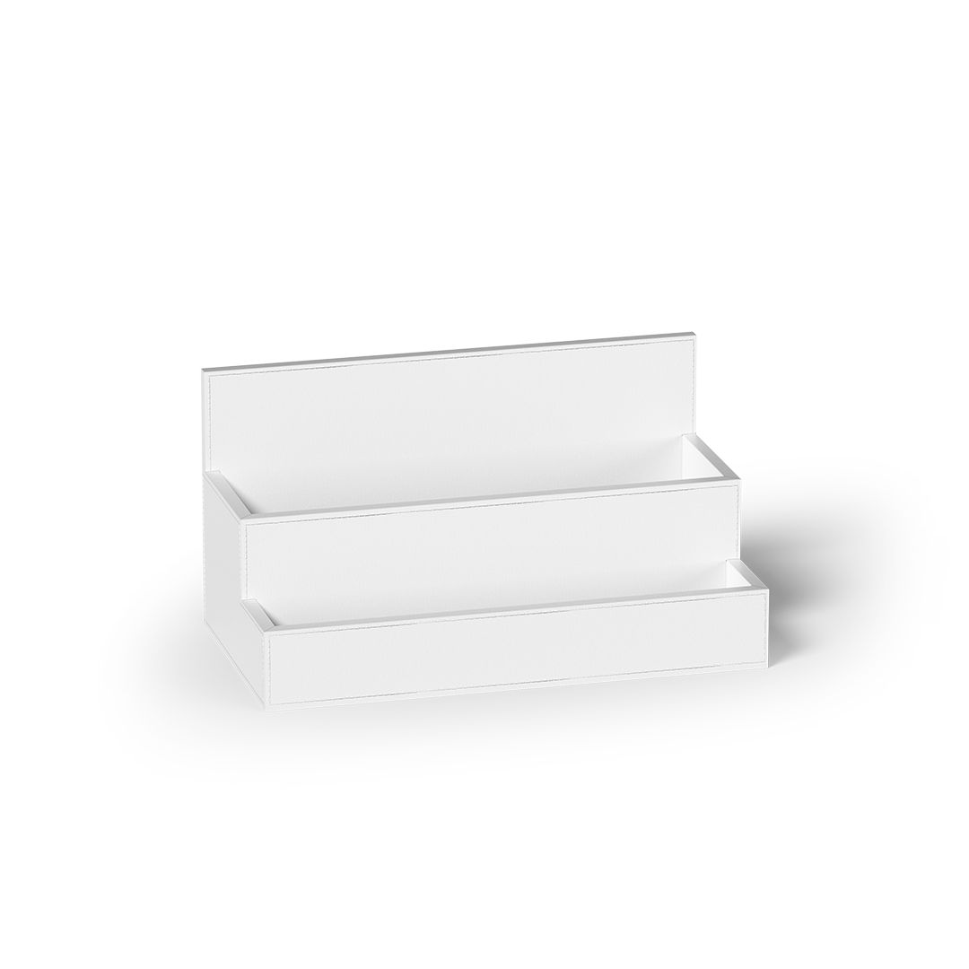 BROWNIE STORAGE Artificial leather white