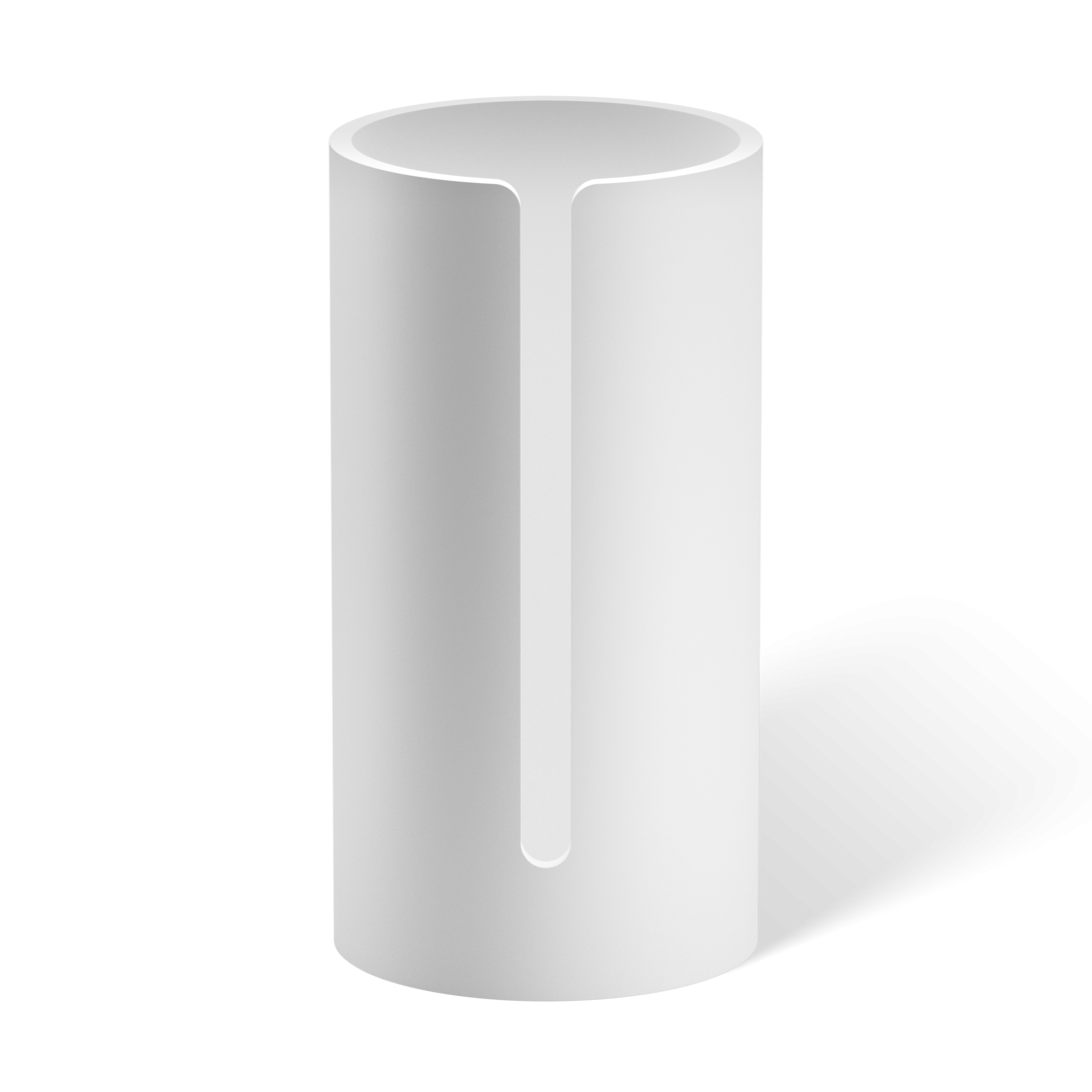 STONE RRB     Reserve paper roll container - white matt