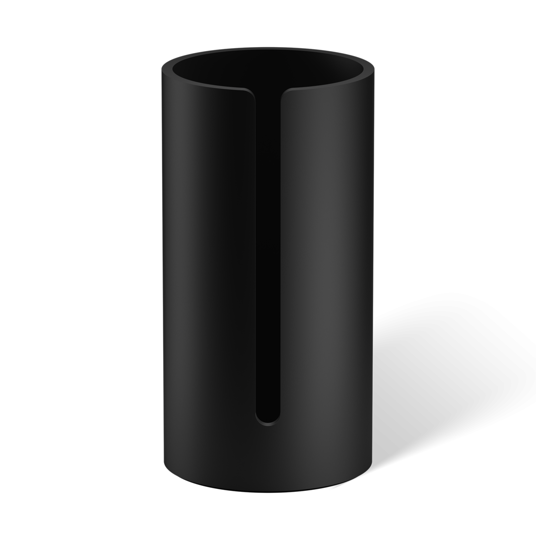STONE RRB     Reserve paper roll container - black matt