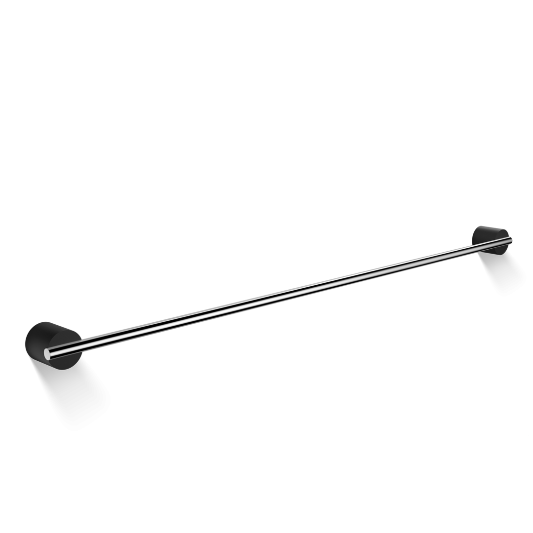 STONE HTE80   Towel rail - black matt / chrome