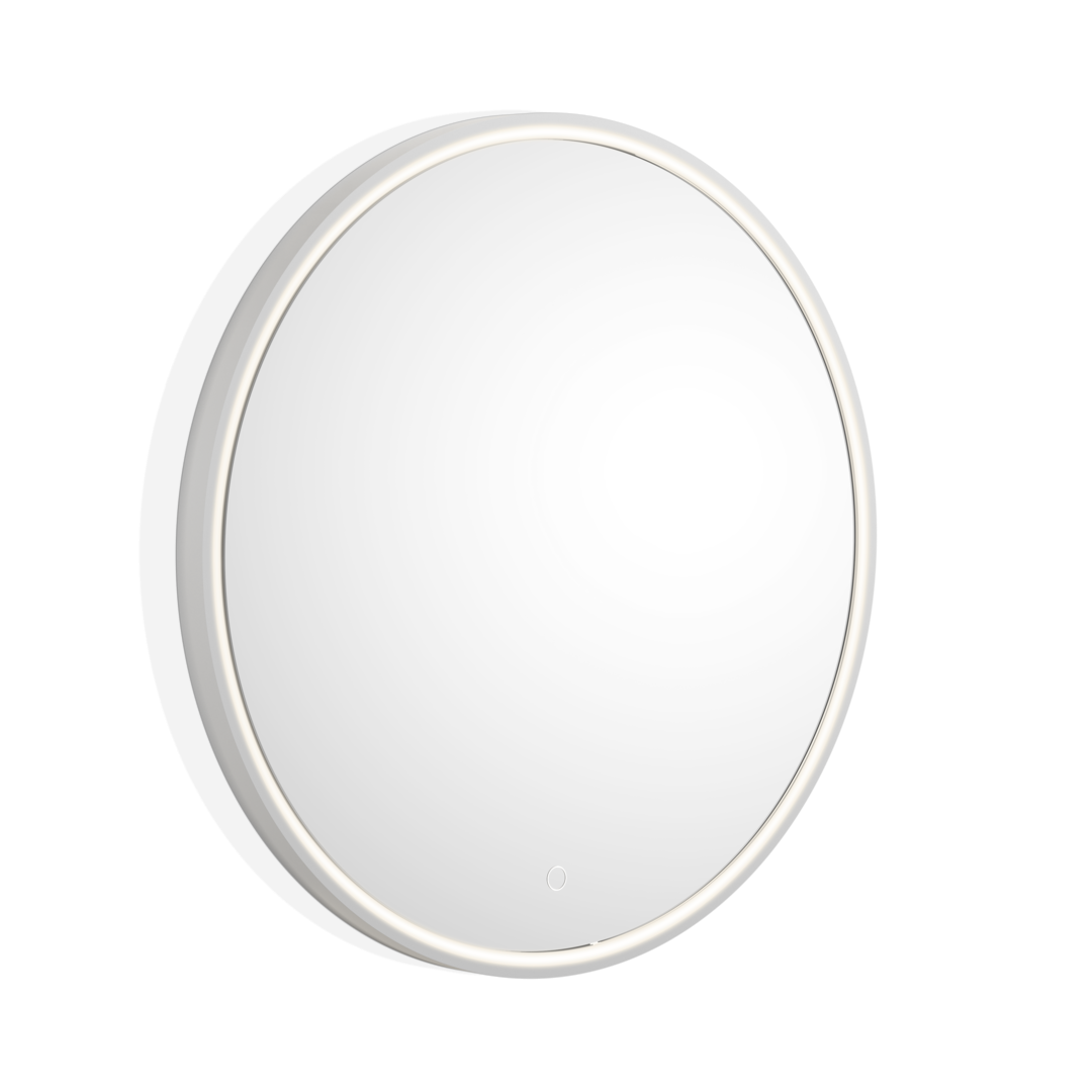 STONE MIRROR LED Mirror - White matt