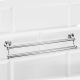CL HTD60      CLASSIC Towel rail 60 cm double - chrome