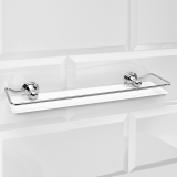 CL GLA R  CLASSIC Shelf  with reling - chrome