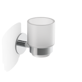 BA SK WMG     BASIC Tumbler wall mounted - Chrome - Self-adhesive