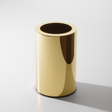 ROOMS     Waste bin - Gold