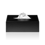 BROWNIE KB 40  Tissue box rectangular Artificial leather black