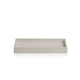 BROWNIE TAB M  Tray medium Artificial leather Sand