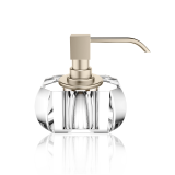 KR SSP      KRISTALL Soap dispenser - Crystal clear / Nickel satin