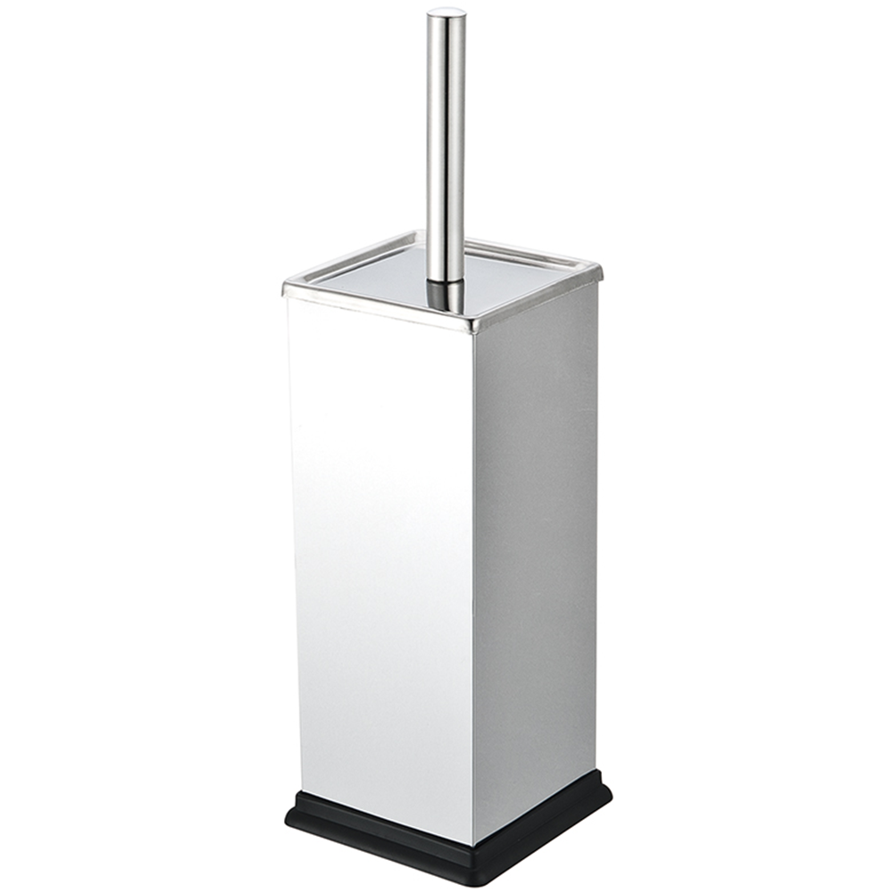 Πιγκάλ μεταλλικό τετράγωνο μπέζ με εσωτερικό πλαστικό.