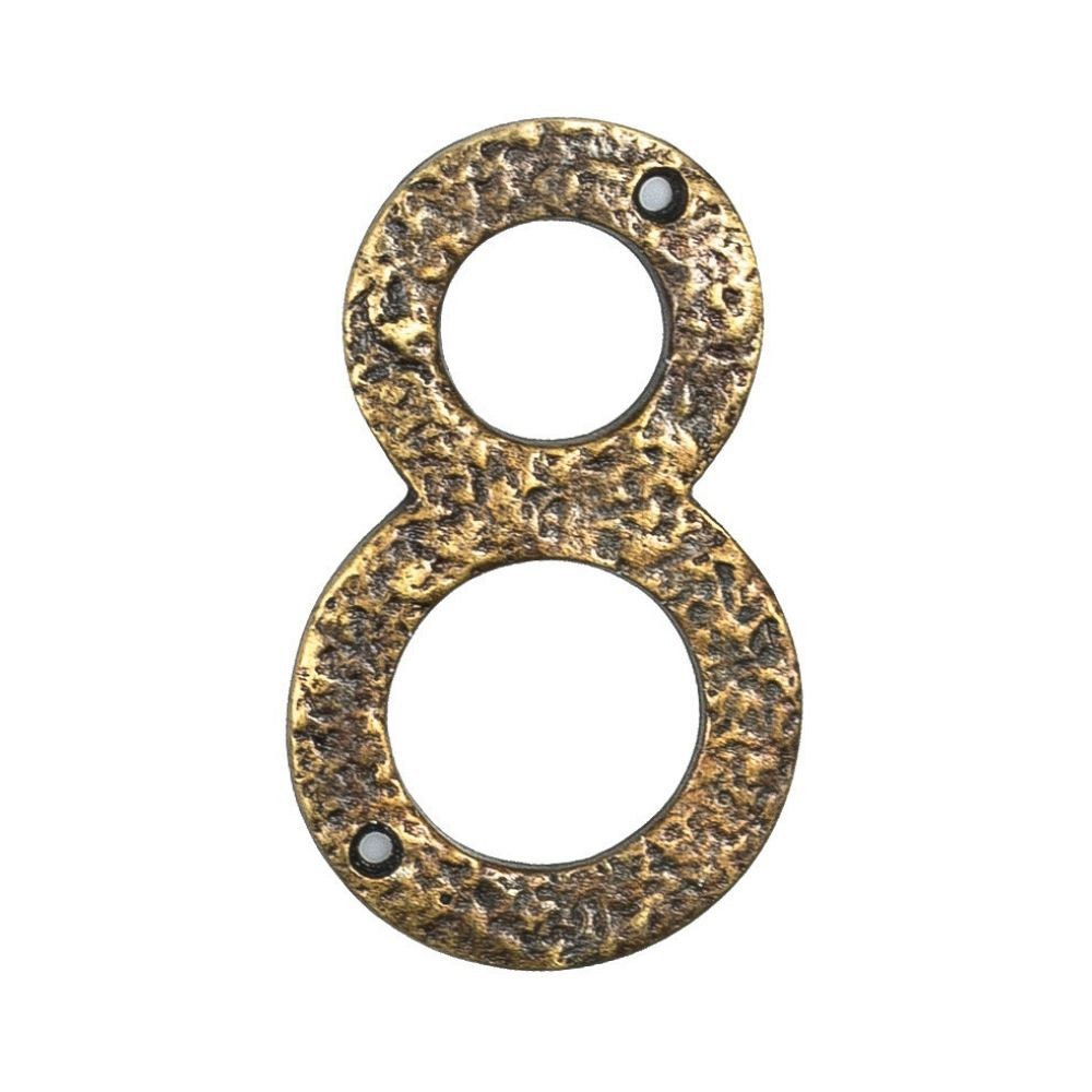 Roline 461 Πινακίδα με Αριθμό 8 από Αλουμίνιο Αντικέ 100mm