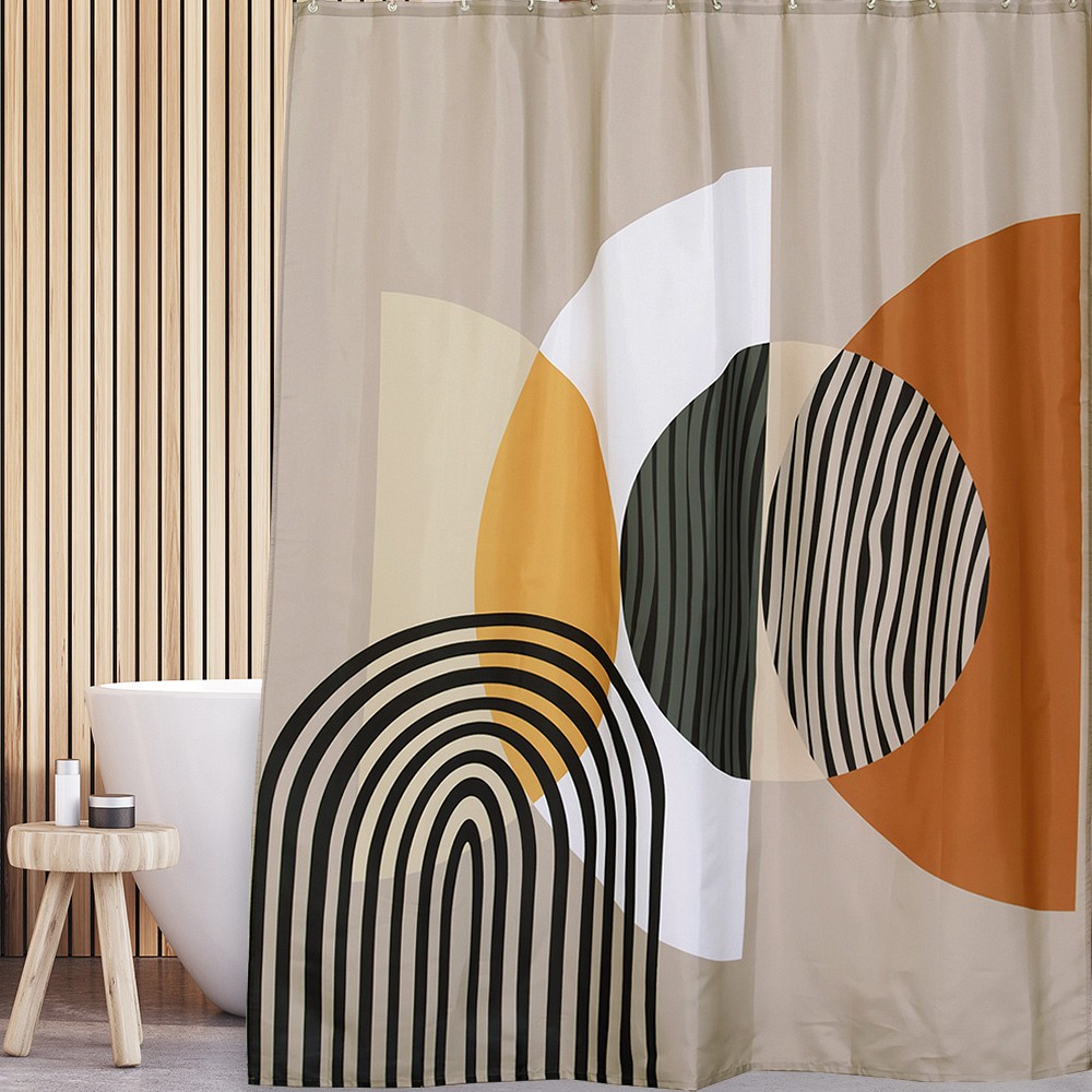 ΚΟΥΡΤΙΝΑ ΜΠΑΝΙΟΥ FINGERPRINT 180(Μ)X200(Υ)